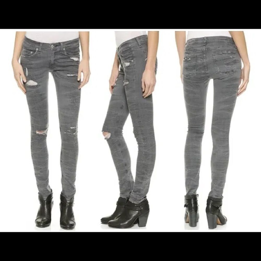 Rag & Bone Sandbanks Skinny Jean 24/Altered length